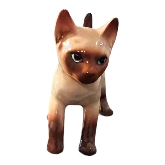 Vintage Mid-Century Siamese Playful Cat Figurine - Picture 2 of 9